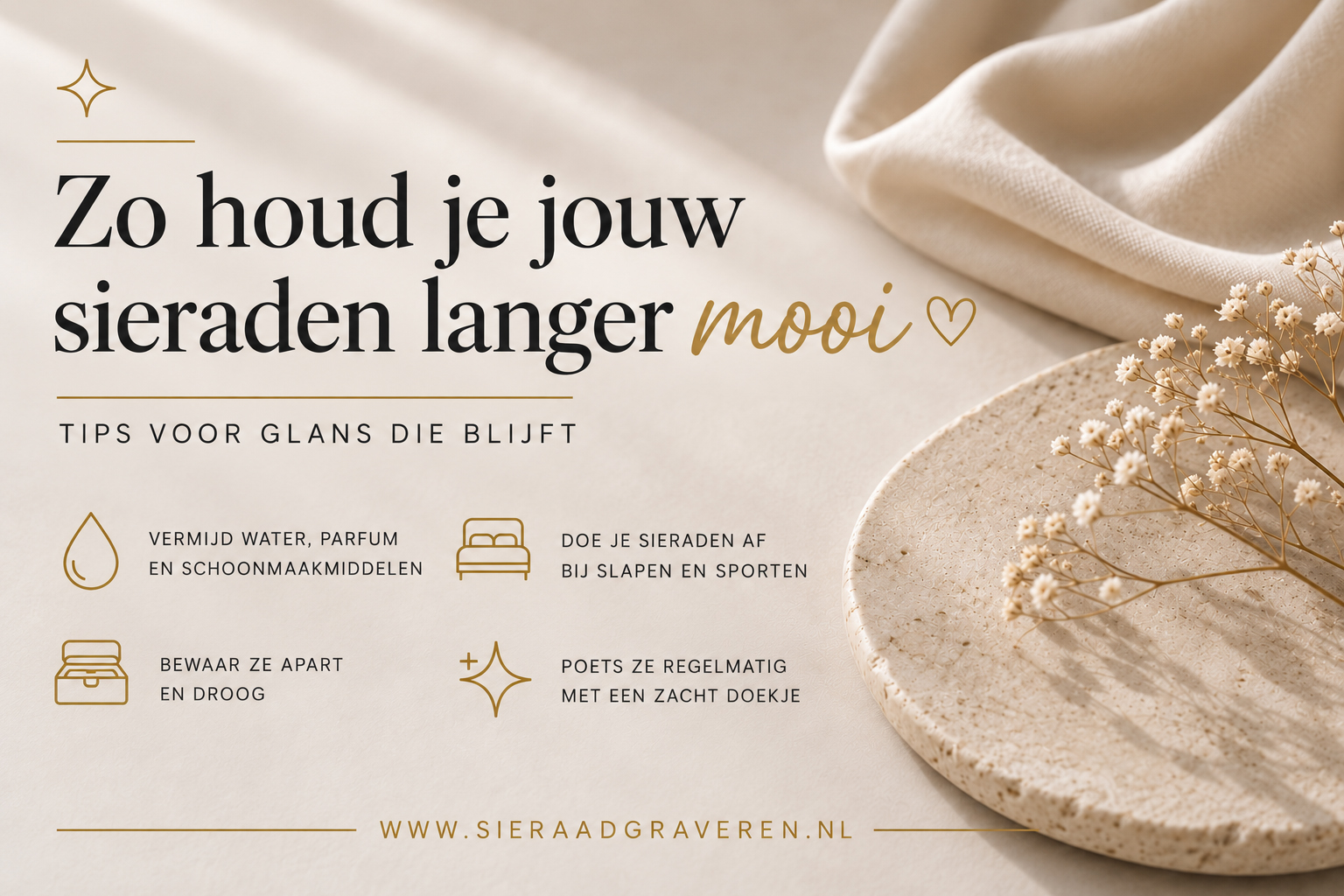 Sieraden onderhouden