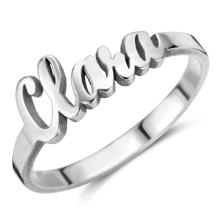 Naamring zilver