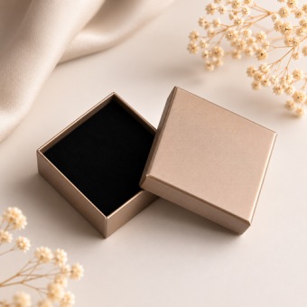 Luxe cadeauverpakking champagne