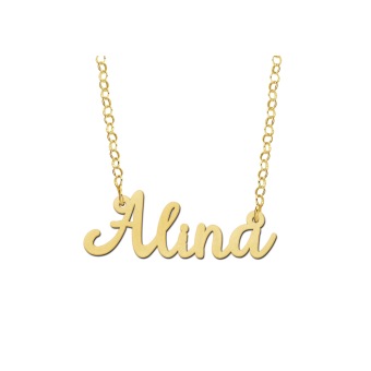 Gouden naamketting Alina Names4ever