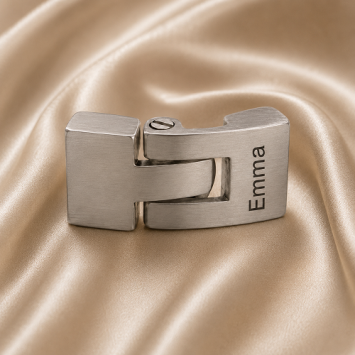 Leren asarmband zwart bruin met matte RVS sluiting