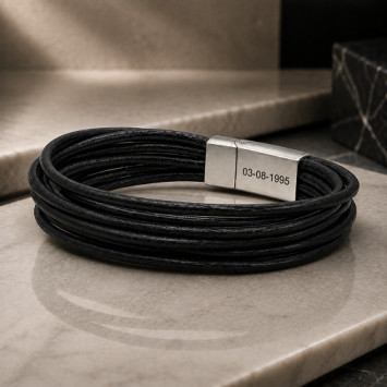 As armband Vintage Black - Blue