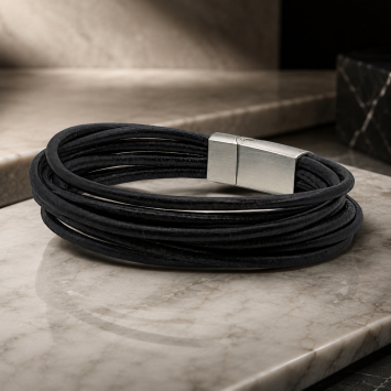 As armband Vintage Black - Blue