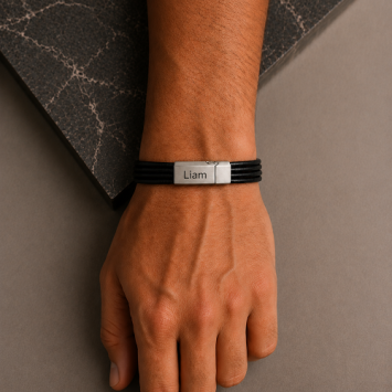 As armband Vintage Black - Blue