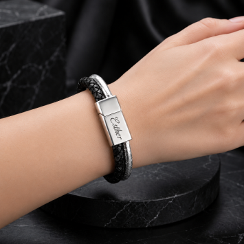 B&L armband met twee bandjes