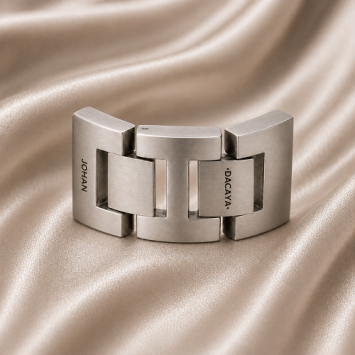 Dacaya armband cross roads bruin