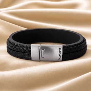 Dacaya armband T-Junction Black