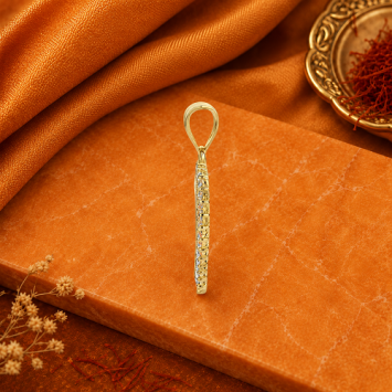 Gouden graveerhanger hart met zirkonia's en graveren