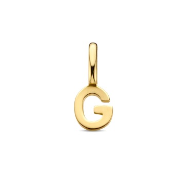Gouden hanger letter G