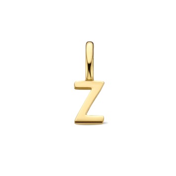 Gouden hanger letter Z