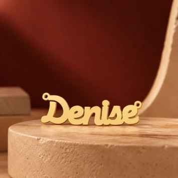 Naamketting goud Names4ever Denise