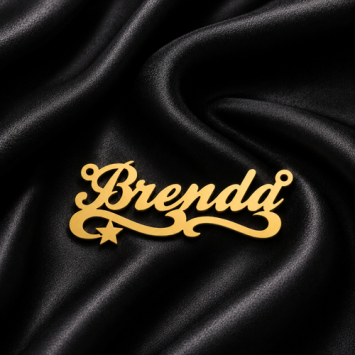 Gouden naamketting Brenda Names4ever