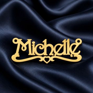 Gouden naamketting Michelle Names4ever