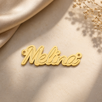 Gouden Naam ketting Melina Names4ever