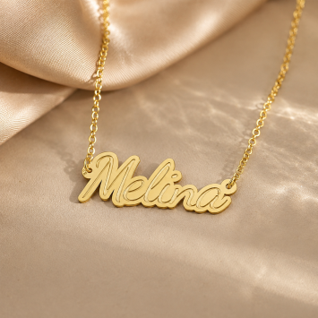 Gouden Naam ketting Melina Names4ever