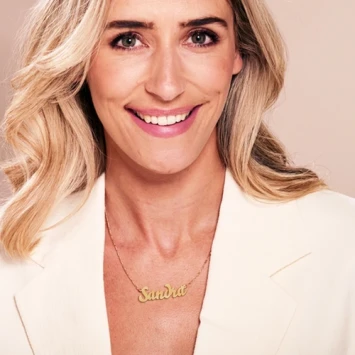 Gouden naamketting Sandra Names4ever