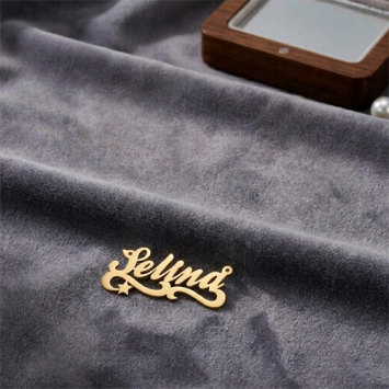 Gouden naamketting Names4ever Selina