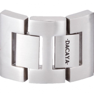 Dacaya armband mud max bruin