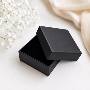 Luxe cadeauverpakking zwart