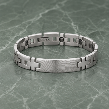 RVS armband met afdruk