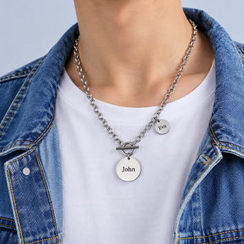 Schakelketting met ronde hanger