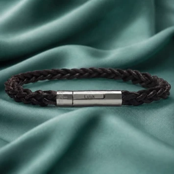 Taboo armband Jason donkerbruin