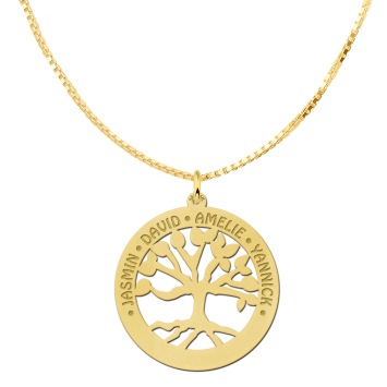 Tree of life hanger graveren