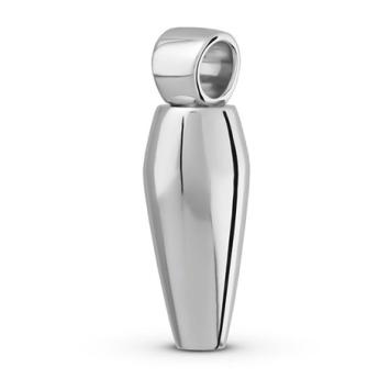 Zilveren ashanger fles