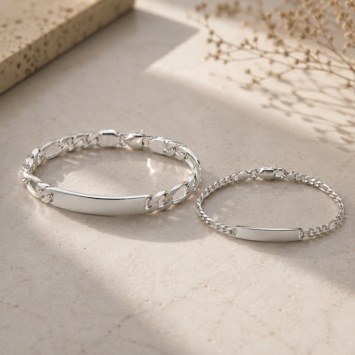 Zilveren koppel armbanden
