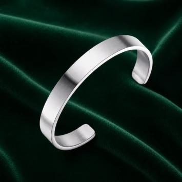 Zilverkleurige RVS Armband