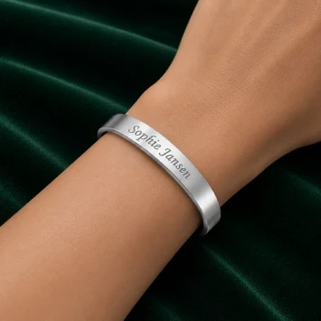 Zilverkleurige RVS Armband