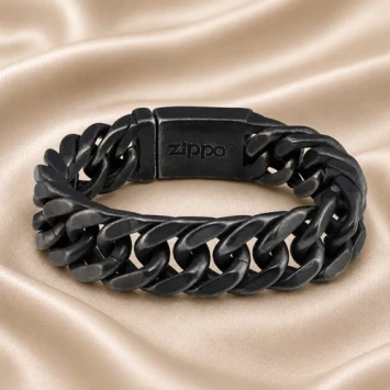 Zippo antique link armband