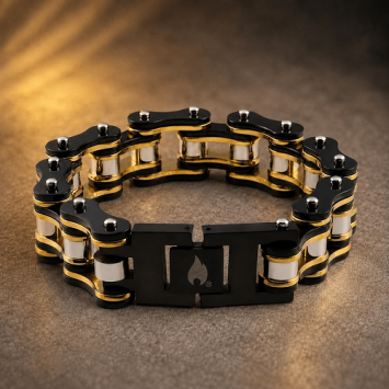 Zippo Bike Chain Zwart/Goud