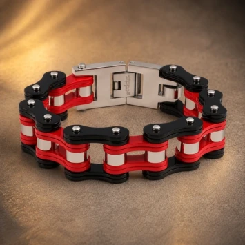 Zippo Bike Chain Zwart/Rood